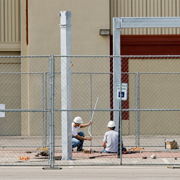 how long can i rent the temporary fence for my construction site or event in Ville Platte Louisiana